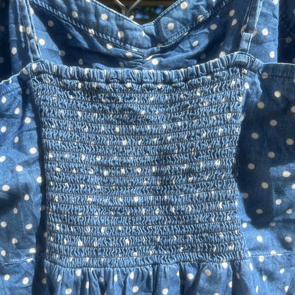Aeropostale Denim Polka Dot Dress - Picture 3 of 5